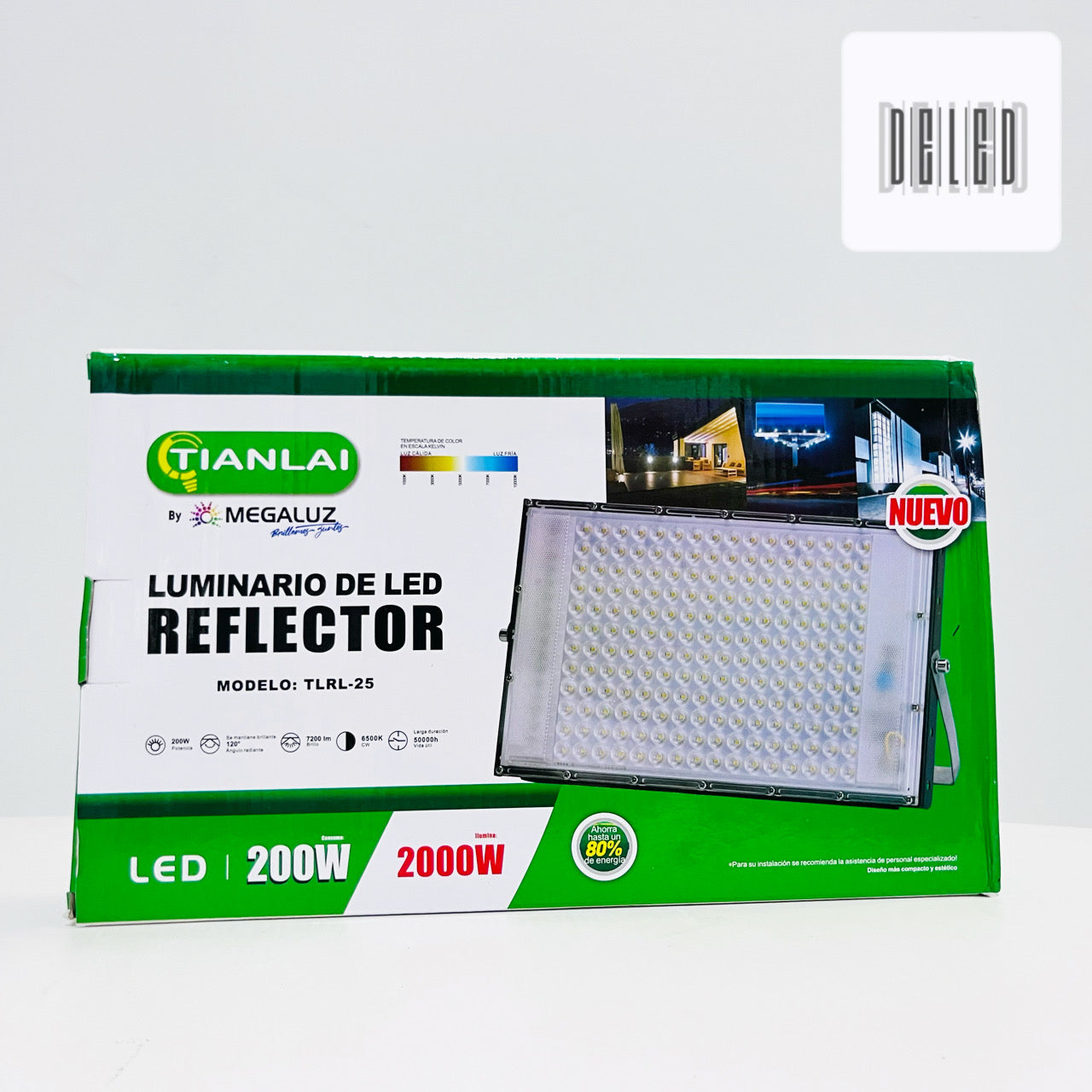 Foco LED Ahorrador 10w Luz Fría Blanca TIANLAI TLBM-05 – DELED Electronica  y Accesorios