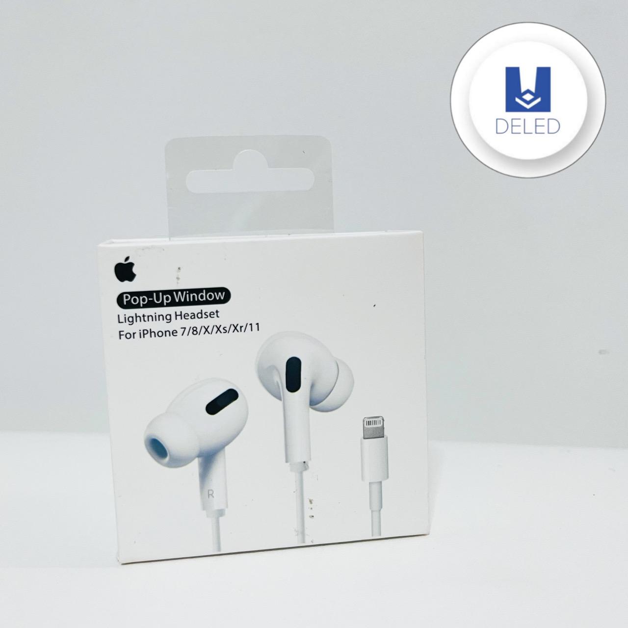 Audífonos Auriculares Manos Libres Entrada Lightning para iPhone