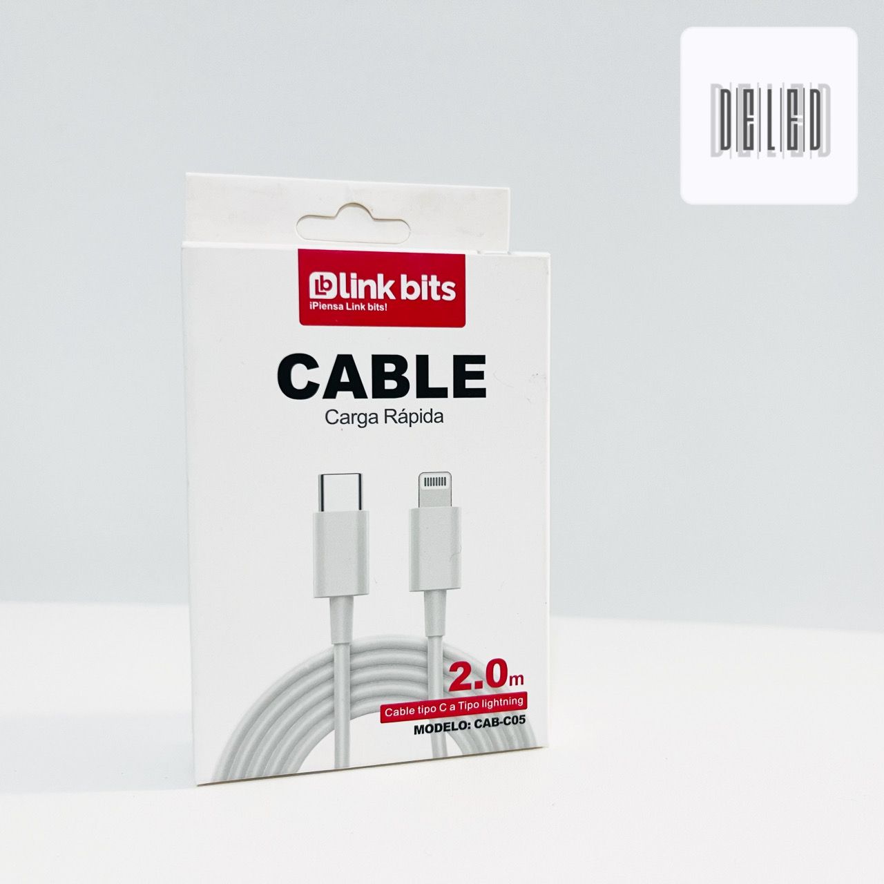 Cable Cargador TURBO USB-C Lightning para iPhone 2 Metros LINK