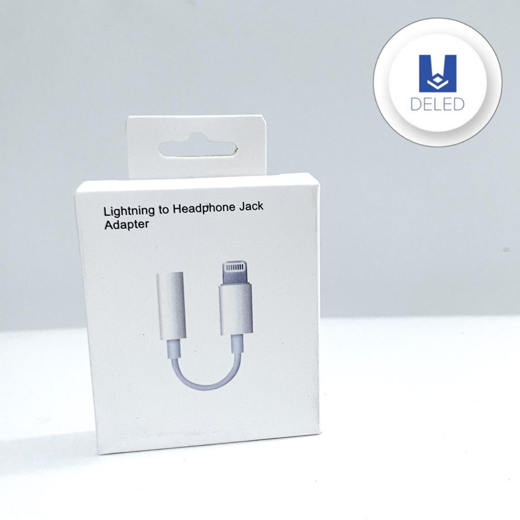 Adaptador para Audifonos Lightning a Auxiliar Jack 3.5mm Calidad Origi –  DELED Electronica y Accesorios