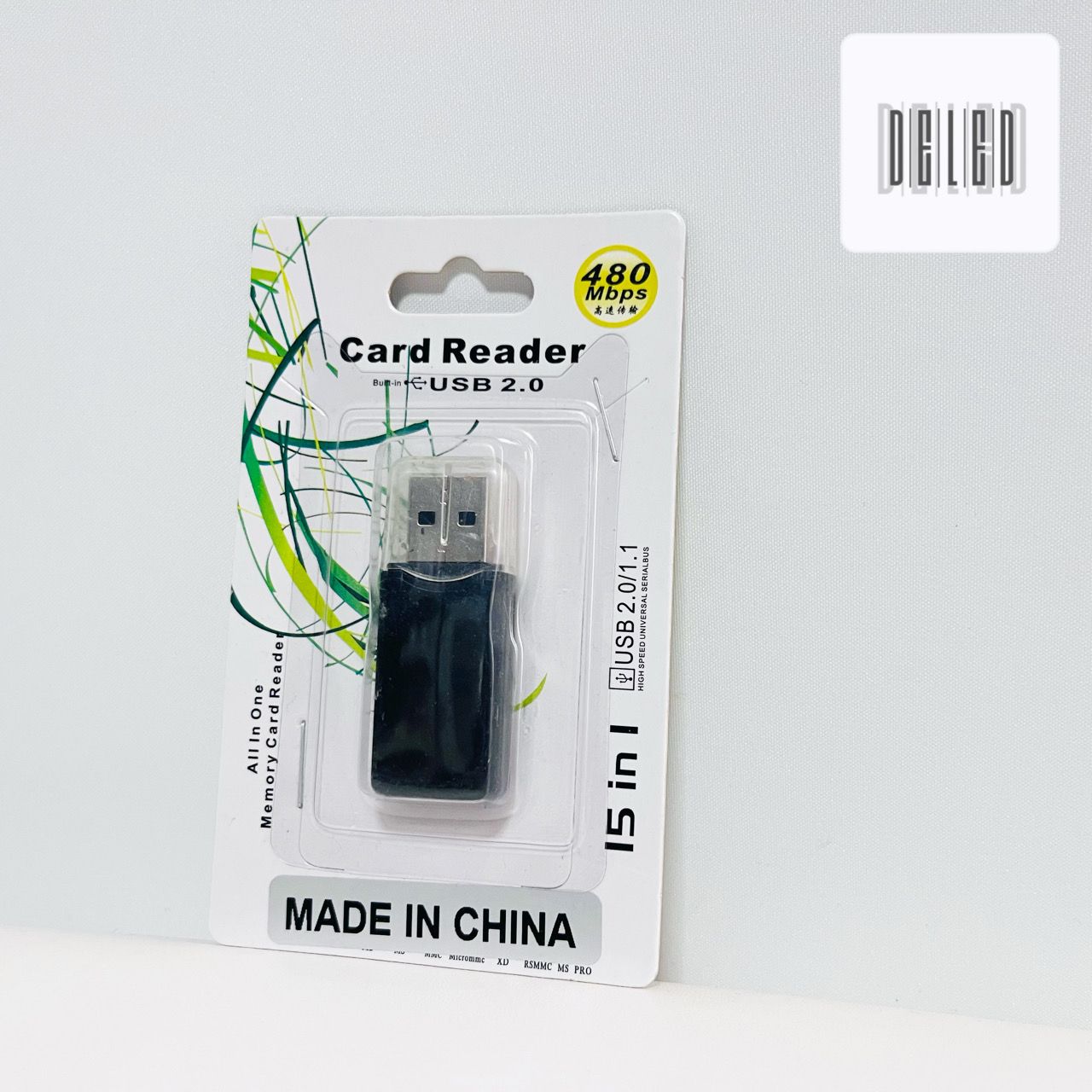 Adaptador / Lector de Memoria Micro SD a USB CARD READER AMAIKI HD125