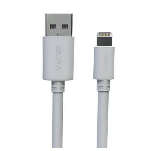 Cable Cargador USB Lightning para iPhone 1 Metro 2.1A Calidad Original 1HORA CAB243