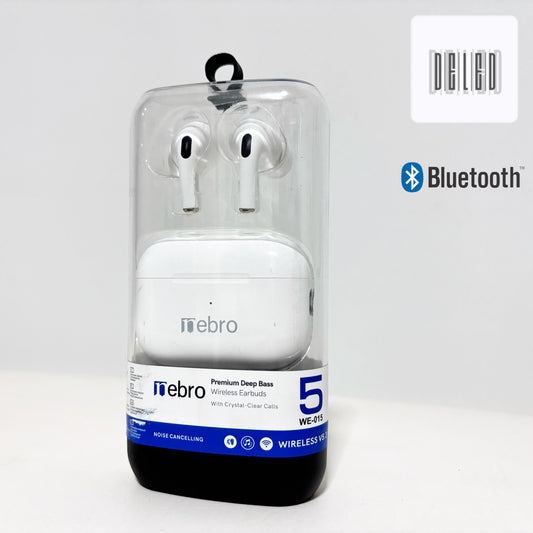 Audífonos Inalámbricos Bluetooth Recargables NEBRO WE-015