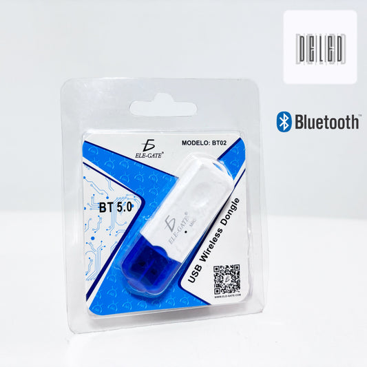 Receptor Bluetooth / Adaptador Bluetooth Conexión USB Wireless Dongle ELE-GATE BT02