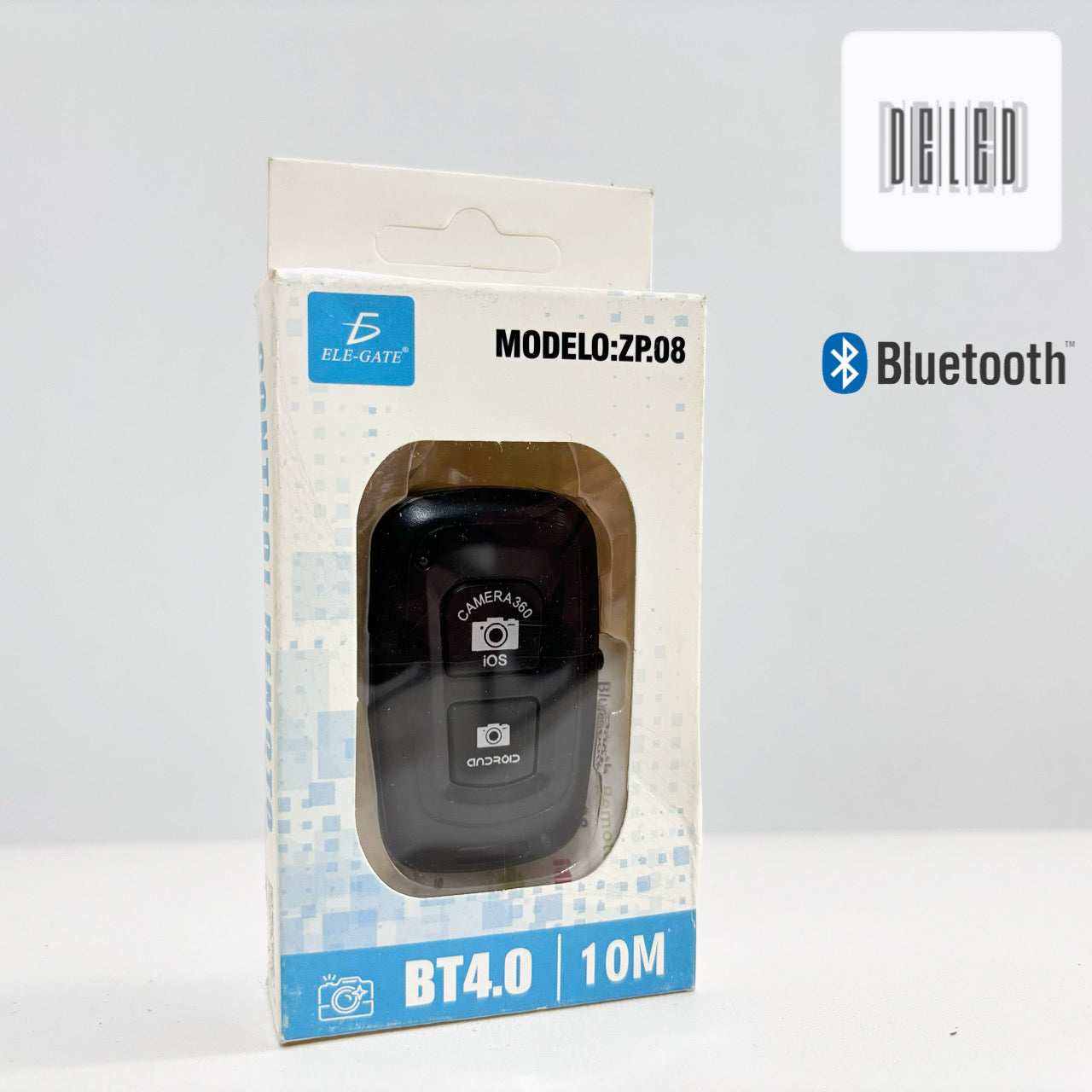 Control Mini Bluetooth Inalámbrico para Fotografía y Video ELE-GATE ZP.08