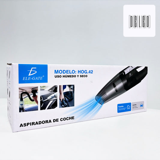 Aspiradora Portátil para Automóvil Recargable ELE-GATE HOG.42