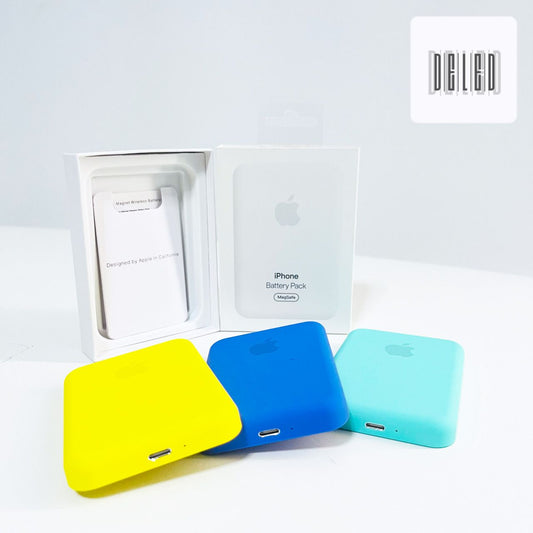 Batería MagSafe Inalámbrica Magnética Recargable para iPhone Calidad Original APPLE Colores