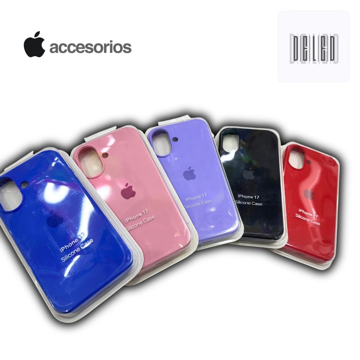 Funda de Silicón / Case de Silicón para iPhone 17 Calidad Original APPLE