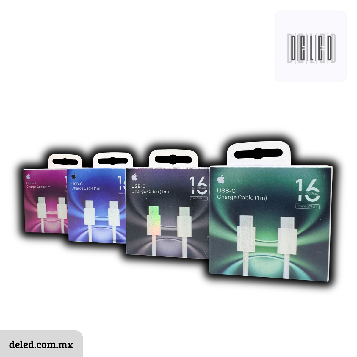 Cable Cargador TURBO USB-C a USB-C para iPhone 1 Metro Calidad Original APPLE