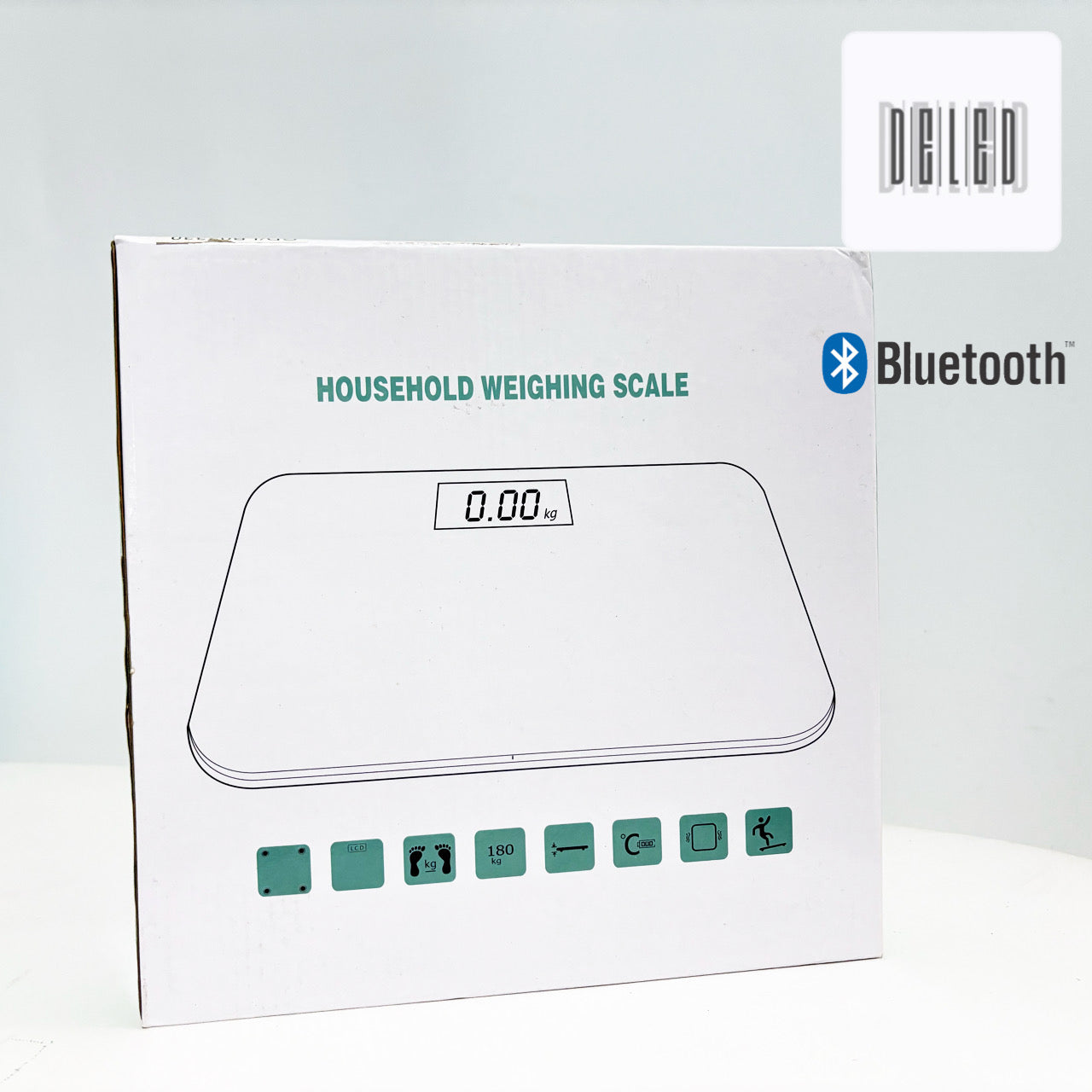 Báscula / Pesa Digital Inteligente Bluetooth HOUSEHOLD WEIGHING SCALE BL1603