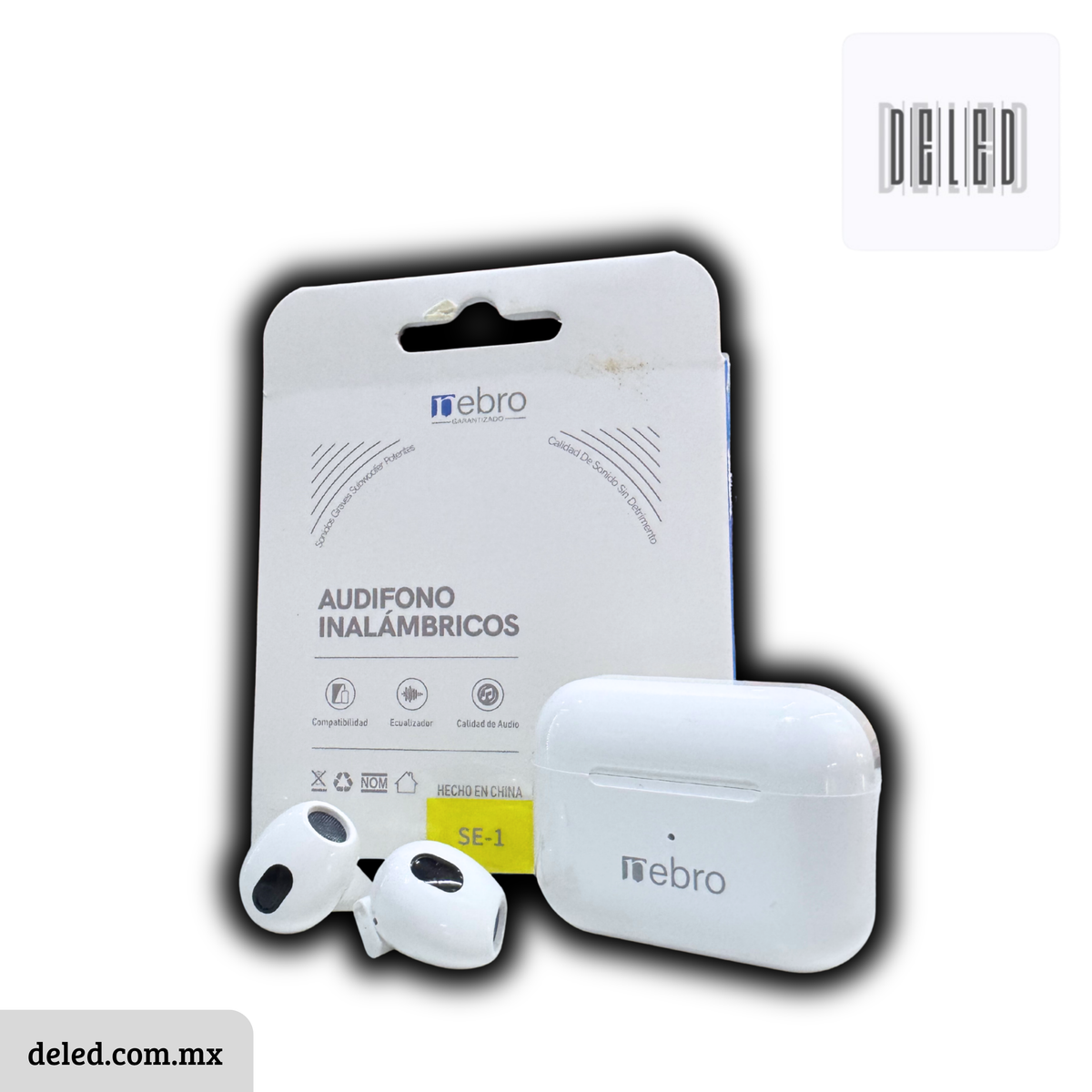 Audífonos Inalámbricos Bluetooth Recargables NEBRO SE-1