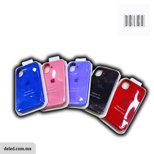 Funda de Silicón / Case de Silicón para iPhone 17 Calidad Original APPLE