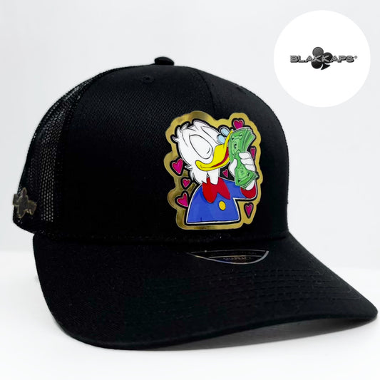 Gorra Negra RICO MCPATO Placa 3D BLAKKAPS®♣️