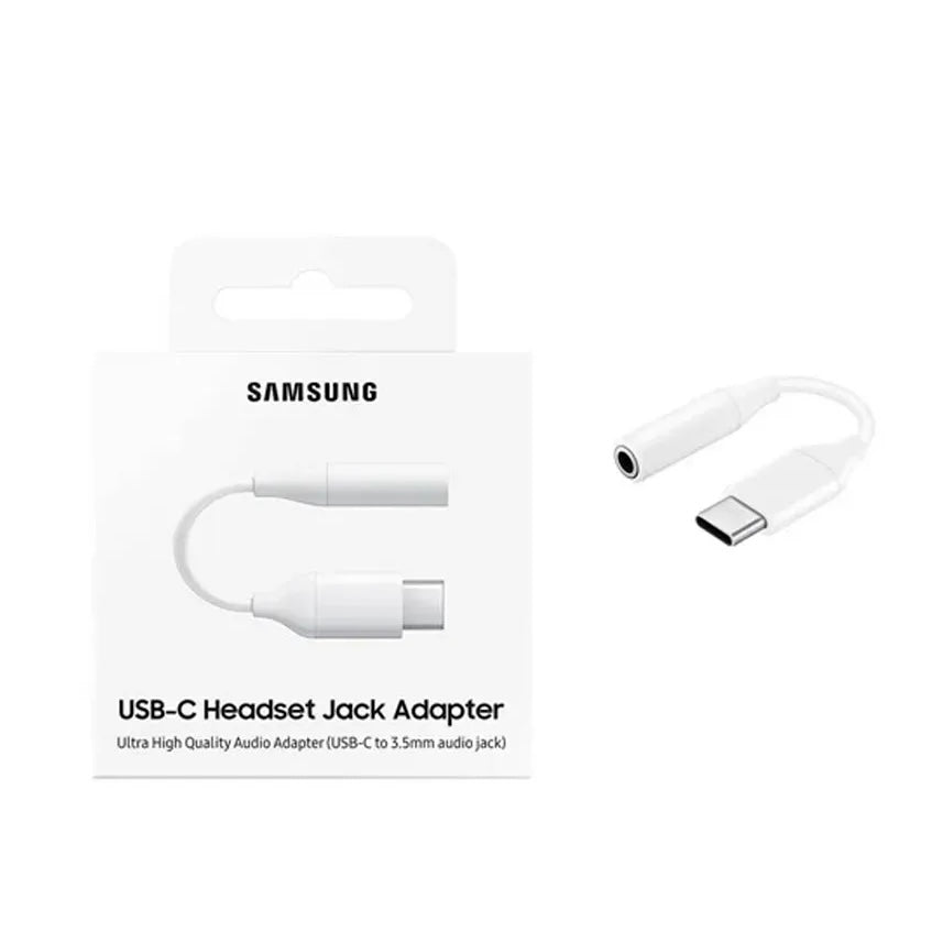 Adaptador para Audifonos USB-C Tipo C a Auxiliar Jack 3.5mm SAMSUNG