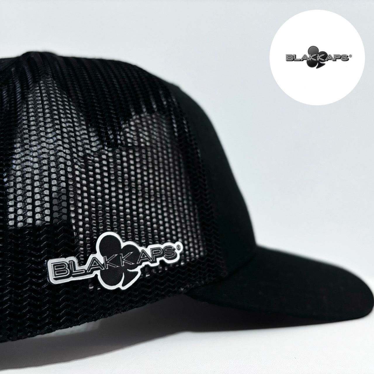 Gorra Negra MONSTRUO COMEGALLETAS Bordada 3D BLAKKAPS®♣️