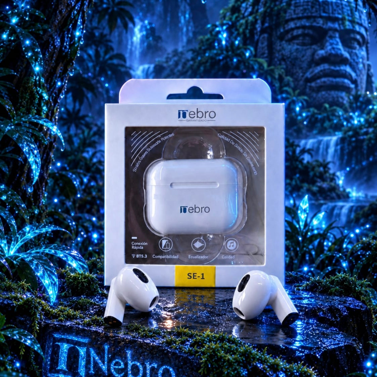 Audífonos Inalámbricos Bluetooth Recargables NEBRO SE-1
