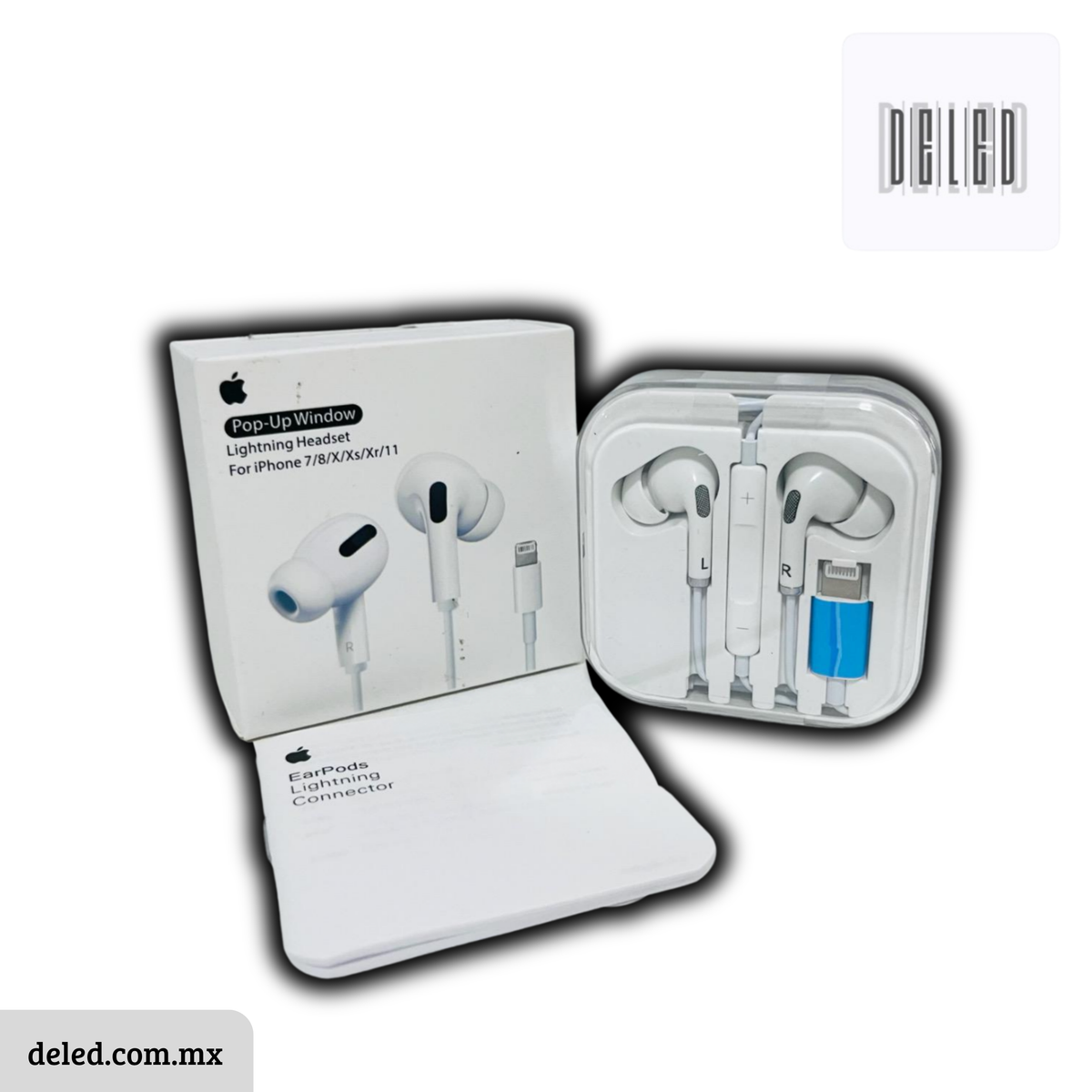 Audífonos Auriculares Manos Libres Entrada Lightning para iPhone EarPods Pro Calidad Original APPLE