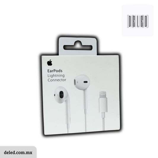 Audífonos Auriculares Manos Libres Entrada Lightning para iPhone EarPods Calidad Original APPLE