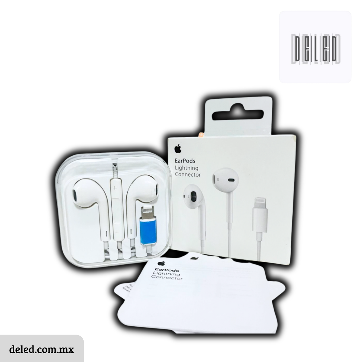 Audífonos Auriculares Manos Libres Entrada Lightning para iPhone EarPods Calidad Original APPLE