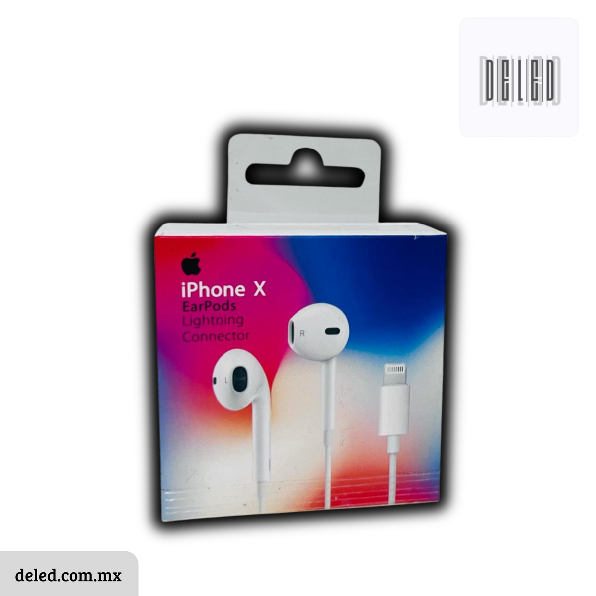 Audífonos Auriculares Manos Libres Entrada Lightning para iPhone EarPods Calidad Original APPLE X