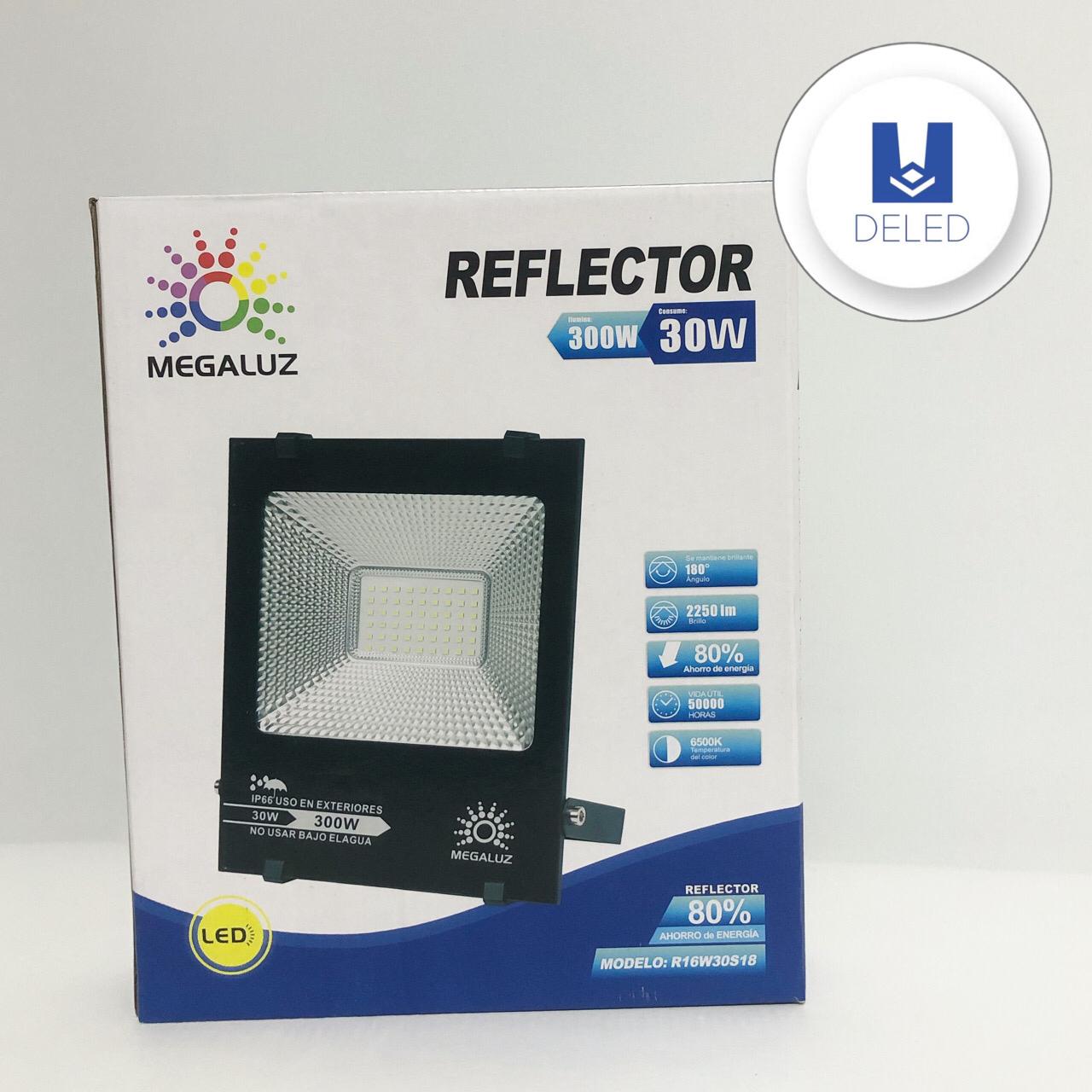 Reflector LED / Lámpara LED Eléctrico 30w Amplificado MEGALUZ R16W30S18