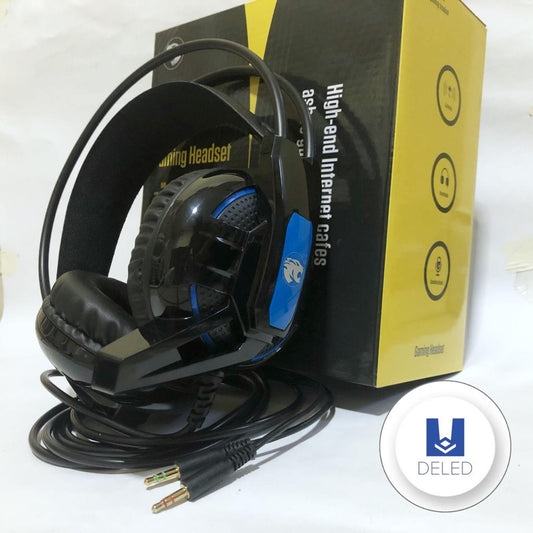 LIQUIDACION Audífonos Diadema con Micrófono Estilo Gamer HEADSET HDS02
