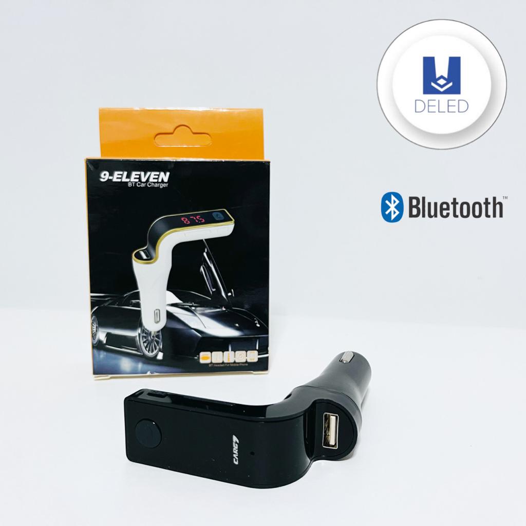 Transmisor de Audio para Automóvil Bluetooth Inalámbrico Compacto CARG7 9-ELEVEN