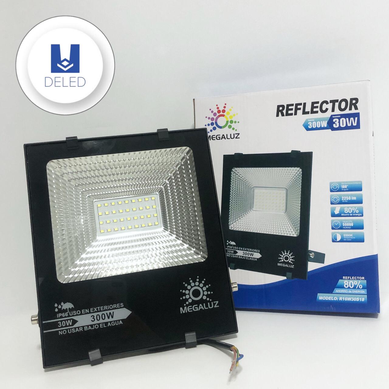 Reflector LED / Lámpara LED Eléctrico 30w Amplificado MEGALUZ R16W30S18