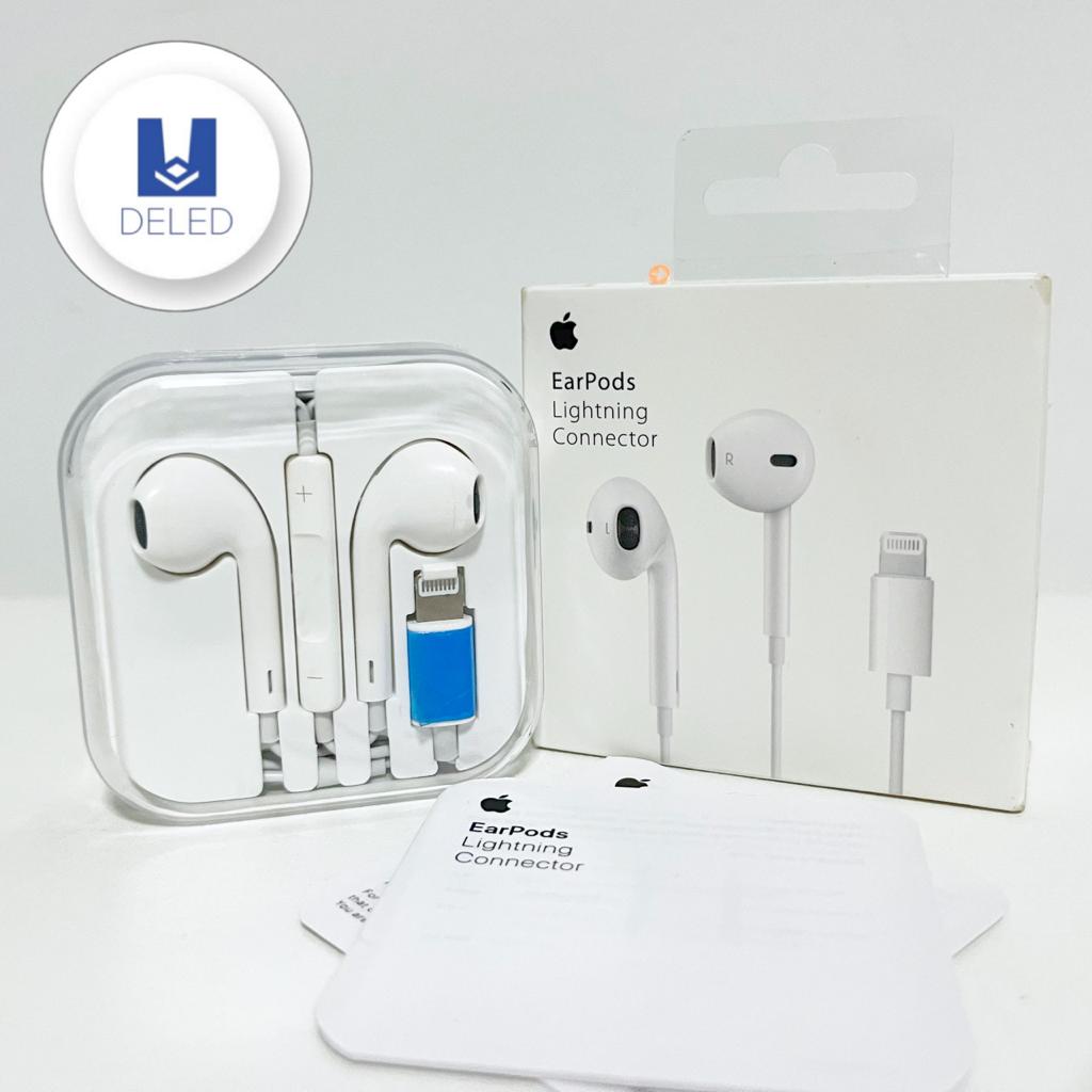 Aud fonos Auriculares Manos Libres Entrada Lightning para iPhone EarPods Calidad Original APPLE