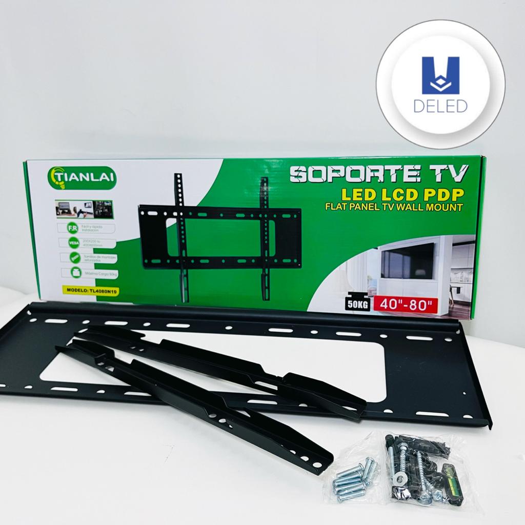 Soporte de Pantalla / Soporte de TV Fijo Ajustable 40-80 Pulgadas TIANLAI  TL4080N19