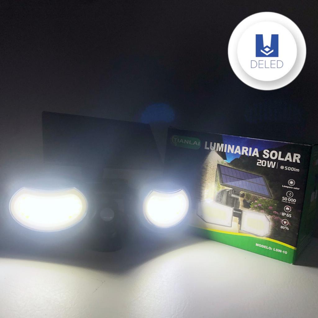 LIQUIDACION Lámpara LED / Luminaria LED Solar Recargable 20w TIANLAI LSW-10