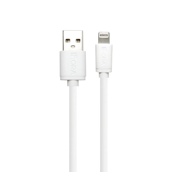 Cable Cargador USB Lightning para iPhone 1 Metro 2.1A Calidad Original 1HORA CAB179