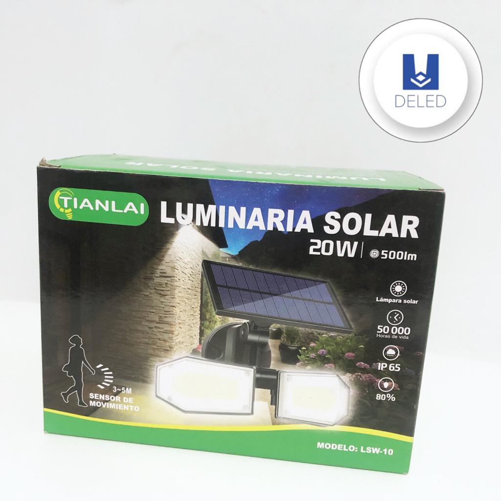 LIQUIDACION Lámpara LED / Luminaria LED Solar Recargable 20w TIANLAI LSW-10
