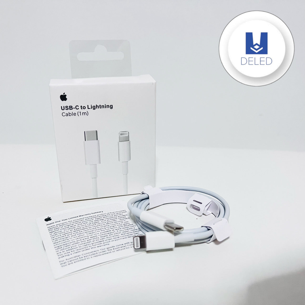Cable Cargador USB Lightning para iPhone 1 Metro Calidad Original